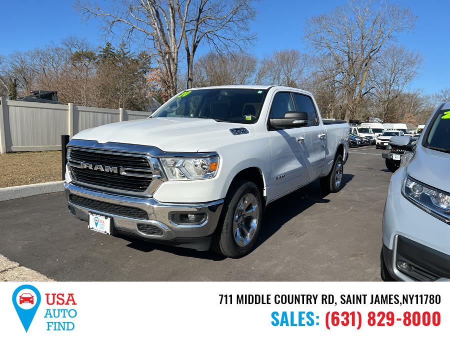 2020 Ram 1500 Big Horn 4x4 Crew Cab 6''4" Box, available for sale in Saint James, New York | USA Auto Find. Saint James, New York 2020 Ram 1500 Big Horn 4x4 Crew Cab 6''4" Box, available for sale in Saint James, New York | USA Auto Find. Saint James, New York
