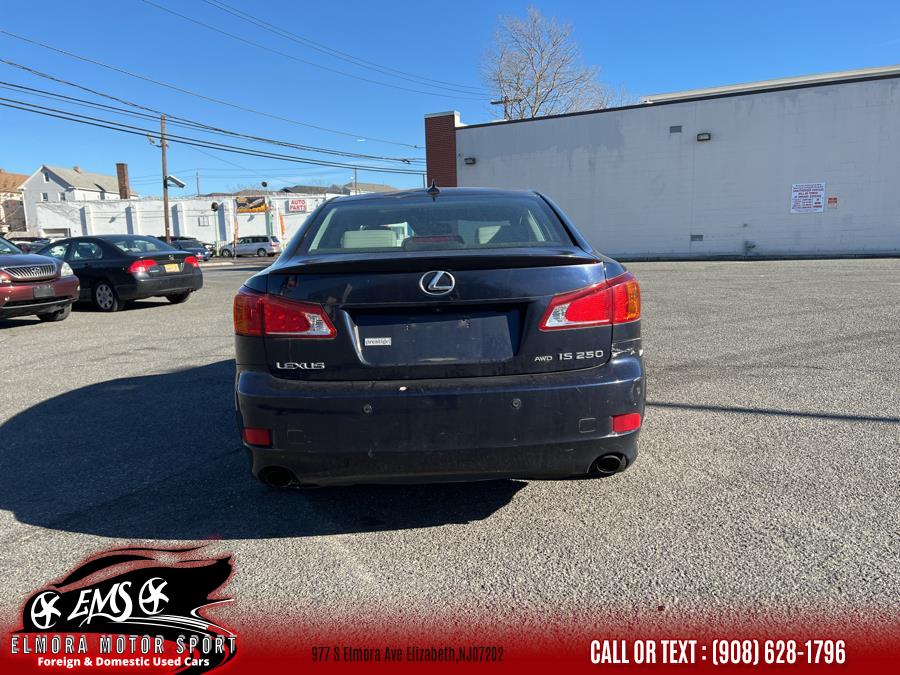2009 Lexus IS 250 4dr Sport Sdn Auto AWD, available for sale in Elizabeth, New Jersey | Elmora Motor Sports. Elizabeth, New Jersey 2009 Lexus IS 250 4dr Sport Sdn Auto AWD, available for sale in Elizabeth, New Jersey | Elmora Motor Sports. Elizabeth, New Jersey