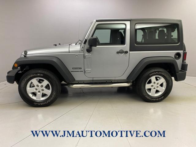 2014 Jeep Wrangler 4WD 2dr Sport, available for sale in Naugatuck, Connecticut | J&M Automotive Sls&Svc LLC. Naugatuck, Connecticut 2014 Jeep Wrangler 4WD 2dr Sport, available for sale in Naugatuck, Connecticut | J&M Automotive Sls&Svc LLC. Naugatuck, Connecticut