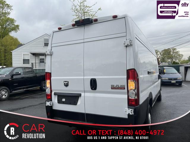 2021 Ram Promaster Cargo Van 3500 High Roof 159'' WB EXT/ParkView Back-Up Camer, available for sale in Avenel, New Jersey | Car Revolution. Avenel, New Jersey 2021 Ram Promaster Cargo Van 3500 High Roof 159'' WB EXT/ParkView Back-Up Camer, available for sale in Avenel, New Jersey | Car Revolution. Avenel, New Jersey