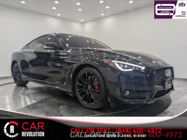 2017 Infiniti Q60 Red Sport 400 AWD w/ Navi & 360cam, available for sale in Avenel, New Jersey | Car Revolution. Avenel, New Jersey