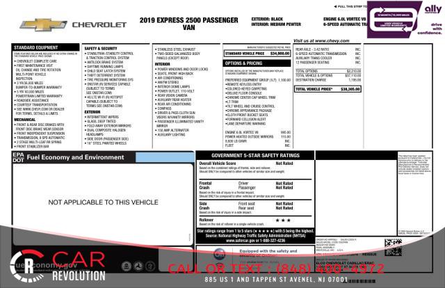 2019 Chevrolet Express Passenger LT 2500 135'', available for sale in Avenel, New Jersey | Car Revolution. Avenel, New Jersey 2019 Chevrolet Express Passenger LT 2500 135'', available for sale in Avenel, New Jersey | Car Revolution. Avenel, New Jersey