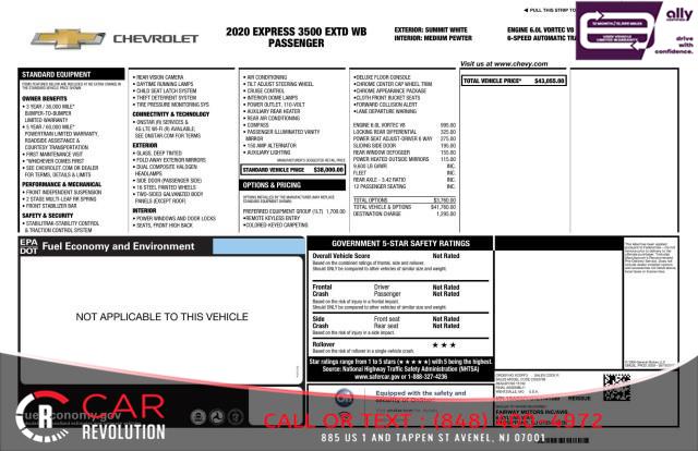 2020 Chevrolet Express Passenger LT, available for sale in Avenel, New Jersey | Car Revolution. Avenel, New Jersey 2020 Chevrolet Express Passenger LT, available for sale in Avenel, New Jersey | Car Revolution. Avenel, New Jersey