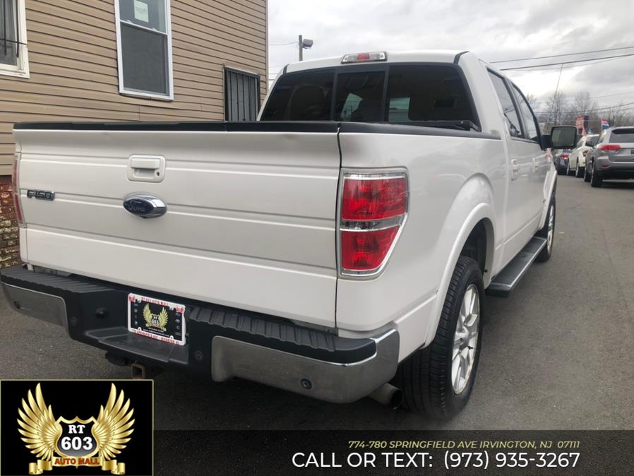 2013 Ford F-150 4WD SuperCrew 145" Lariat, available for sale in Irvington, New Jersey | RT 603 Auto Mall. Irvington, New Jersey 2013 Ford F-150 4WD SuperCrew 145" Lariat, available for sale in Irvington, New Jersey | RT 603 Auto Mall. Irvington, New Jersey