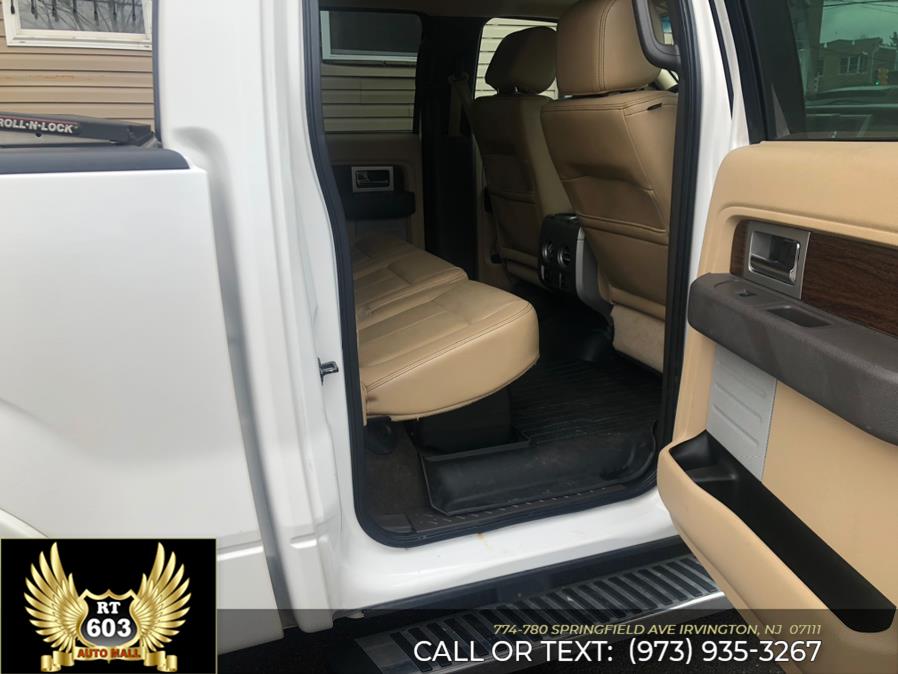 2013 Ford F-150 4WD SuperCrew 145" Lariat, available for sale in Irvington, New Jersey | RT 603 Auto Mall. Irvington, New Jersey 2013 Ford F-150 4WD SuperCrew 145" Lariat, available for sale in Irvington, New Jersey | RT 603 Auto Mall. Irvington, New Jersey