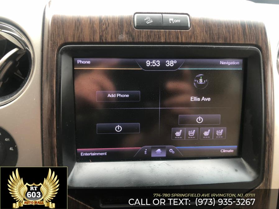 2013 Ford F-150 4WD SuperCrew 145" Lariat, available for sale in Irvington, New Jersey | RT 603 Auto Mall. Irvington, New Jersey 2013 Ford F-150 4WD SuperCrew 145" Lariat, available for sale in Irvington, New Jersey | RT 603 Auto Mall. Irvington, New Jersey