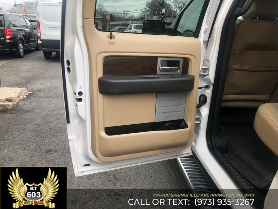 2013 Ford F-150 4WD SuperCrew 145" Lariat, available for sale in Irvington, New Jersey | RT 603 Auto Mall. Irvington, New Jersey 2013 Ford F-150 4WD SuperCrew 145" Lariat, available for sale in Irvington, New Jersey | RT 603 Auto Mall. Irvington, New Jersey