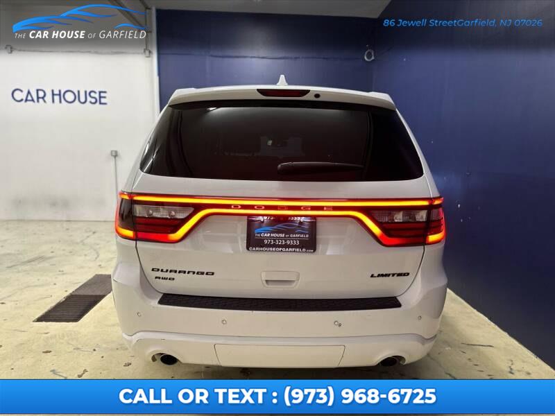 2015 Dodge Durango AWD 4dr Limited, available for sale in Garfield, New Jersey | Car House Of Garfield. Garfield, New Jersey 2015 Dodge Durango AWD 4dr Limited, available for sale in Garfield, New Jersey | Car House Of Garfield. Garfield, New Jersey