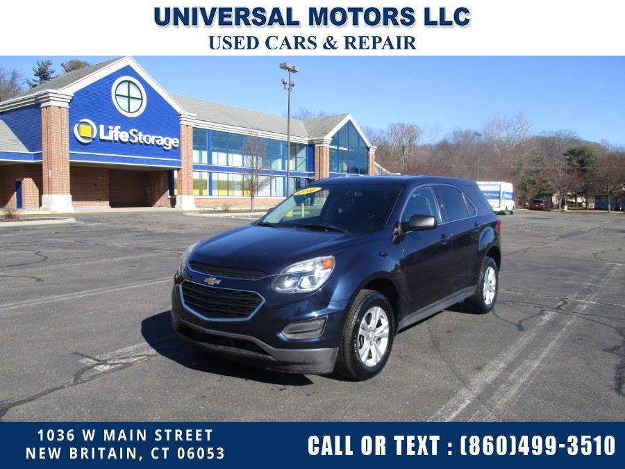 2016 Chevrolet Equinox 4dr LS, available for sale in New Britain, Connecticut | Universal Motors LLC. New Britain, Connecticut