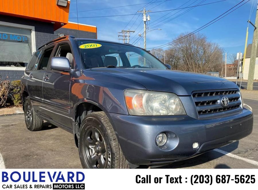 2007 Toyota Highlander Utility 4D 2.4L I4, available for sale in New Haven, Connecticut | Boulevard Motors LLC. New Haven, Connecticut