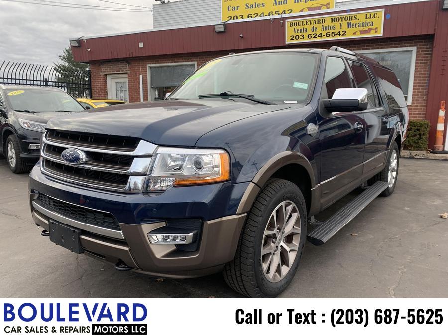 2015 Ford Expedition El King Ranch Sport Utility 4D, available for sale in New Haven, Connecticut | Boulevard Motors LLC. New Haven, Connecticut 2015 Ford Expedition El King Ranch Sport Utility 4D, available for sale in New Haven, Connecticut | Boulevard Motors LLC. New Haven, Connecticut