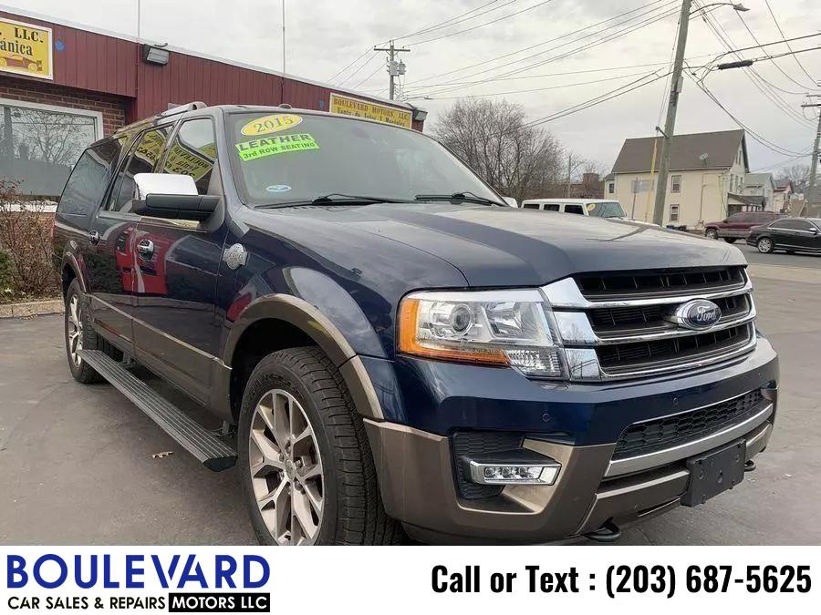 2015 Ford Expedition El King Ranch Sport Utility 4D, available for sale in New Haven, Connecticut | Boulevard Motors LLC. New Haven, Connecticut 2015 Ford Expedition El King Ranch Sport Utility 4D, available for sale in New Haven, Connecticut | Boulevard Motors LLC. New Haven, Connecticut