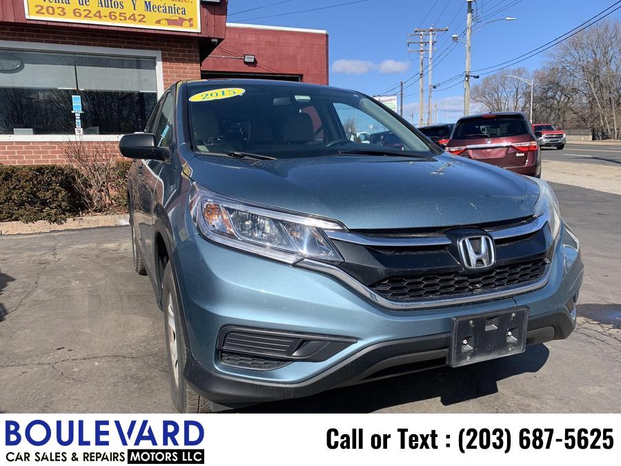 2015 Honda Cr-v LX Sport Utility 4D, available for sale in New Haven, Connecticut | Boulevard Motors LLC. New Haven, Connecticut