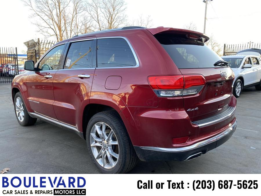 2014 Jeep Grand Cherokee Summit Sport Utility 4D, available for sale in New Haven, Connecticut | Boulevard Motors LLC. New Haven, Connecticut 2014 Jeep Grand Cherokee Summit Sport Utility 4D, available for sale in New Haven, Connecticut | Boulevard Motors LLC. New Haven, Connecticut