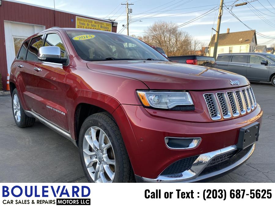 2014 Jeep Grand Cherokee Summit Sport Utility 4D, available for sale in New Haven, Connecticut | Boulevard Motors LLC. New Haven, Connecticut 2014 Jeep Grand Cherokee Summit Sport Utility 4D, available for sale in New Haven, Connecticut | Boulevard Motors LLC. New Haven, Connecticut