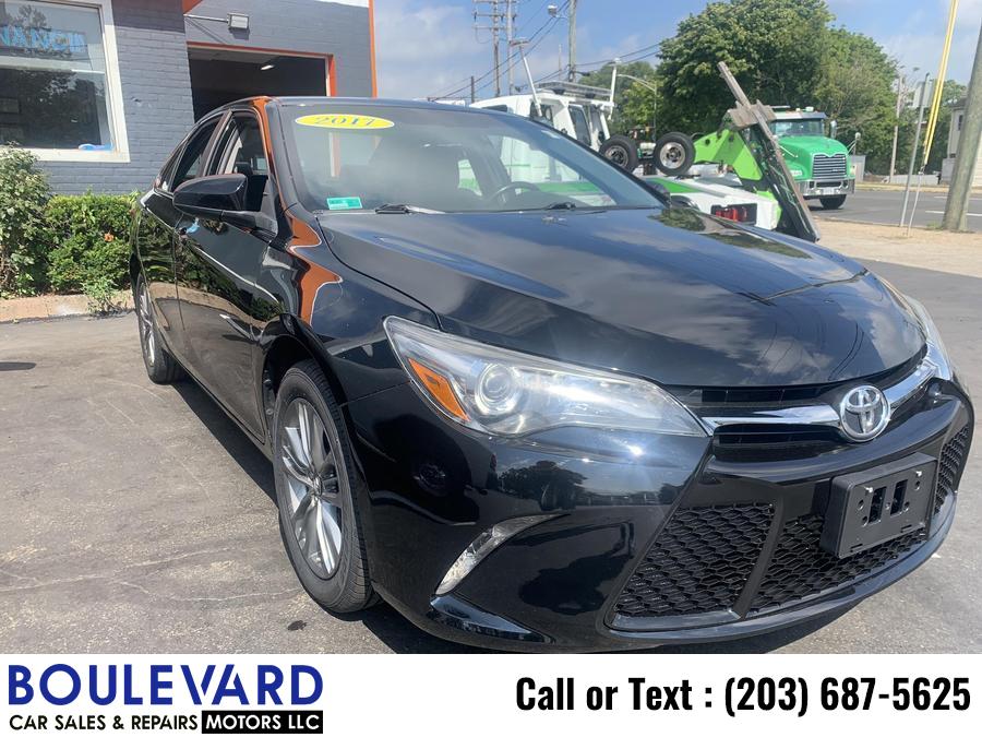 2017 Toyota Camry SE Sedan 4D, available for sale in New Haven, Connecticut | Boulevard Motors LLC. New Haven, Connecticut