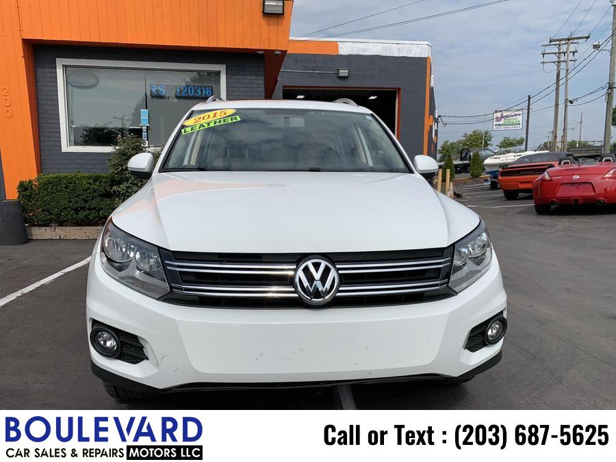 2015 Volkswagen Tiguan 2.0T SEL 4Motion Sport Utility 4D, available for sale in New Haven, Connecticut | Boulevard Motors LLC. New Haven, Connecticut 2015 Volkswagen Tiguan 2.0T SEL 4Motion Sport Utility 4D, available for sale in New Haven, Connecticut | Boulevard Motors LLC. New Haven, Connecticut