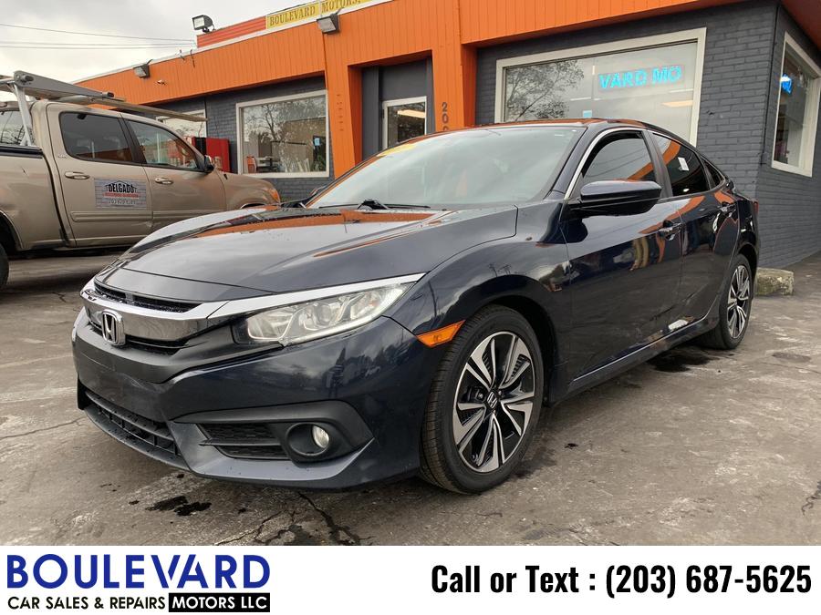 2016 Honda Civic EX-T Sedan 4D, available for sale in New Haven, Connecticut | Boulevard Motors LLC. New Haven, Connecticut 2016 Honda Civic EX-T Sedan 4D, available for sale in New Haven, Connecticut | Boulevard Motors LLC. New Haven, Connecticut