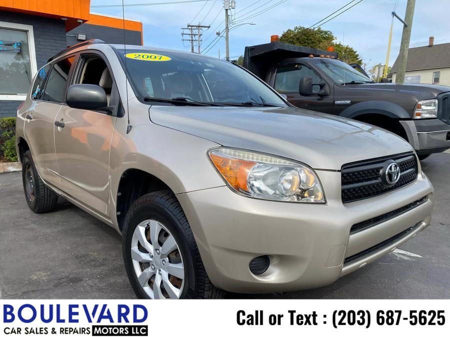 2007 Toyota Rav4 Sport Utility 4D, available for sale in New Haven, Connecticut | Boulevard Motors LLC. New Haven, Connecticut
