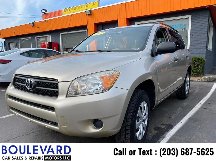 2007 Toyota Rav4 Sport Utility 4D, available for sale in New Haven, Connecticut | Boulevard Motors LLC. New Haven, Connecticut 2007 Toyota Rav4 Sport Utility 4D, available for sale in New Haven, Connecticut | Boulevard Motors LLC. New Haven, Connecticut