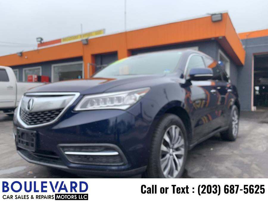 2016 Acura Mdx SH-AWD Sport Utility 4D, available for sale in New Haven, Connecticut | Boulevard Motors LLC. New Haven, Connecticut 2016 Acura Mdx SH-AWD Sport Utility 4D, available for sale in New Haven, Connecticut | Boulevard Motors LLC. New Haven, Connecticut