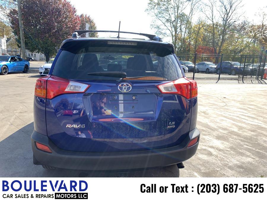 2014 Toyota Rav4 LE Sport Utility 4D, available for sale in New Haven, Connecticut | Boulevard Motors LLC. New Haven, Connecticut 2014 Toyota Rav4 LE Sport Utility 4D, available for sale in New Haven, Connecticut | Boulevard Motors LLC. New Haven, Connecticut