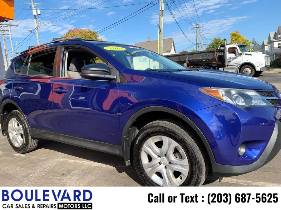 2014 Toyota Rav4 LE Sport Utility 4D, available for sale in New Haven, Connecticut | Boulevard Motors LLC. New Haven, Connecticut 2014 Toyota Rav4 LE Sport Utility 4D, available for sale in New Haven, Connecticut | Boulevard Motors LLC. New Haven, Connecticut
