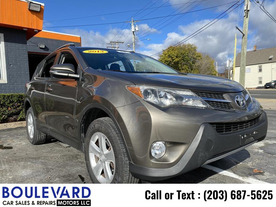 2013 Toyota Rav4 XLE Sport Utility 4D, available for sale in New Haven, Connecticut | Boulevard Motors LLC. New Haven, Connecticut