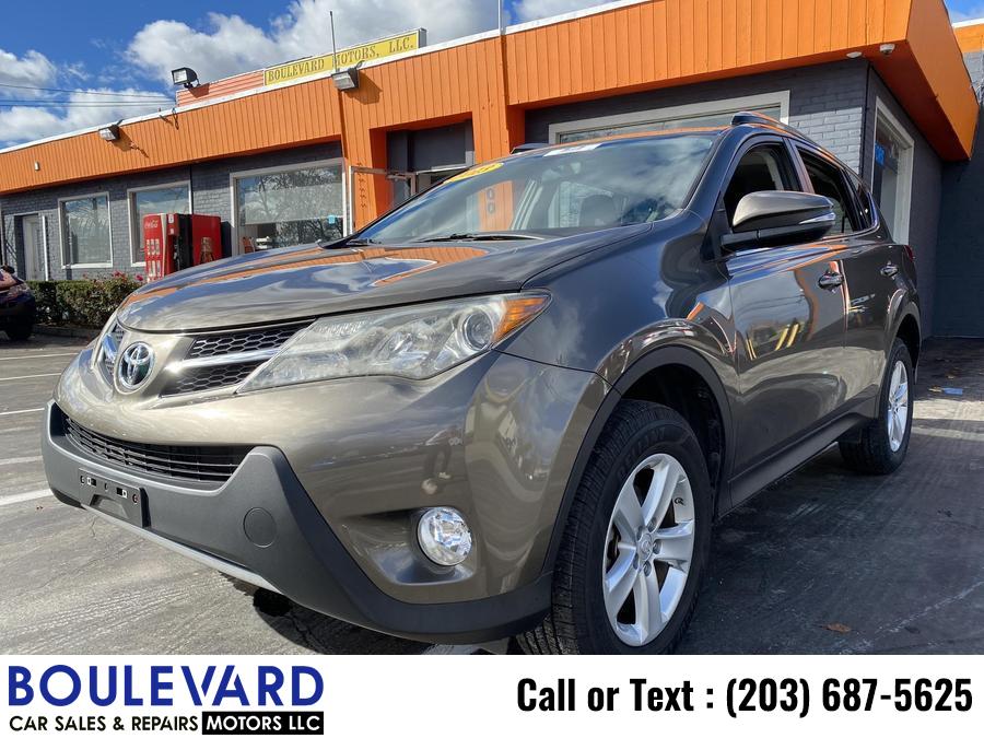 2013 Toyota Rav4 XLE Sport Utility 4D, available for sale in New Haven, Connecticut | Boulevard Motors LLC. New Haven, Connecticut 2013 Toyota Rav4 XLE Sport Utility 4D, available for sale in New Haven, Connecticut | Boulevard Motors LLC. New Haven, Connecticut