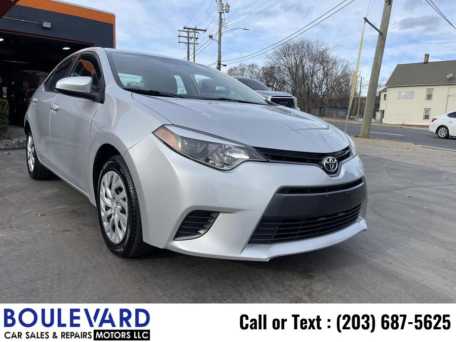 2016 Toyota Corolla LE Sedan 4D, available for sale in New Haven, Connecticut | Boulevard Motors LLC. New Haven, Connecticut 2016 Toyota Corolla LE Sedan 4D, available for sale in New Haven, Connecticut | Boulevard Motors LLC. New Haven, Connecticut
