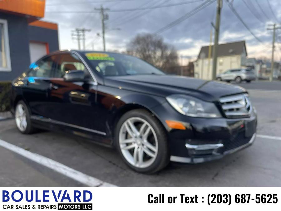 2013 Mercedes-benz C-class C 300 4MATIC Luxury Sedan 4D, available for sale in New Haven, Connecticut | Boulevard Motors LLC. New Haven, Connecticut