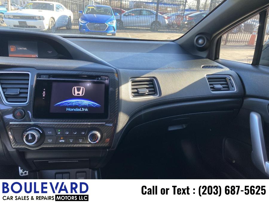 2015 Honda Civic Si Coupe 2D, available for sale in New Haven, Connecticut | Boulevard Motors LLC. New Haven, Connecticut 2015 Honda Civic Si Coupe 2D, available for sale in New Haven, Connecticut | Boulevard Motors LLC. New Haven, Connecticut