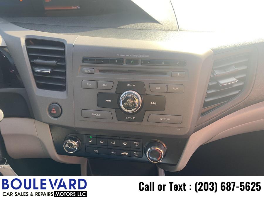 2012 Honda Civic EX Coupe 2D, available for sale in New Haven, Connecticut | Boulevard Motors LLC. New Haven, Connecticut 2012 Honda Civic EX Coupe 2D, available for sale in New Haven, Connecticut | Boulevard Motors LLC. New Haven, Connecticut