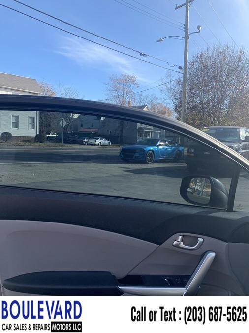 2012 Honda Civic EX Coupe 2D, available for sale in New Haven, Connecticut | Boulevard Motors LLC. New Haven, Connecticut 2012 Honda Civic EX Coupe 2D, available for sale in New Haven, Connecticut | Boulevard Motors LLC. New Haven, Connecticut