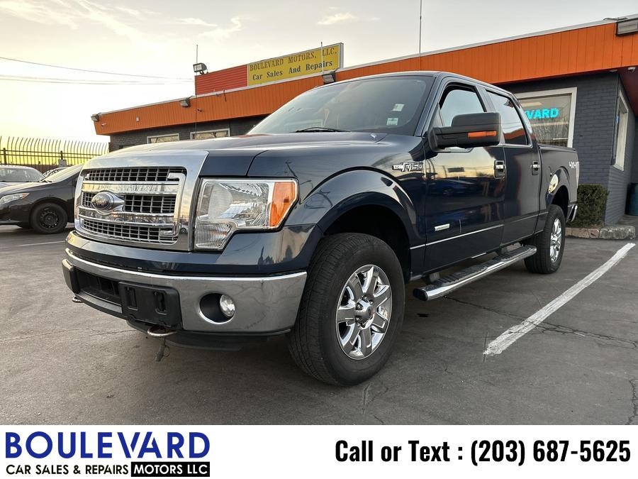 2014 Ford F150 Supercrew Cab XLT Pickup 4D 5 1/2 ft, available for sale in New Haven, Connecticut | Boulevard Motors LLC. New Haven, Connecticut 2014 Ford F150 Supercrew Cab XLT Pickup 4D 5 1/2 ft, available for sale in New Haven, Connecticut | Boulevard Motors LLC. New Haven, Connecticut