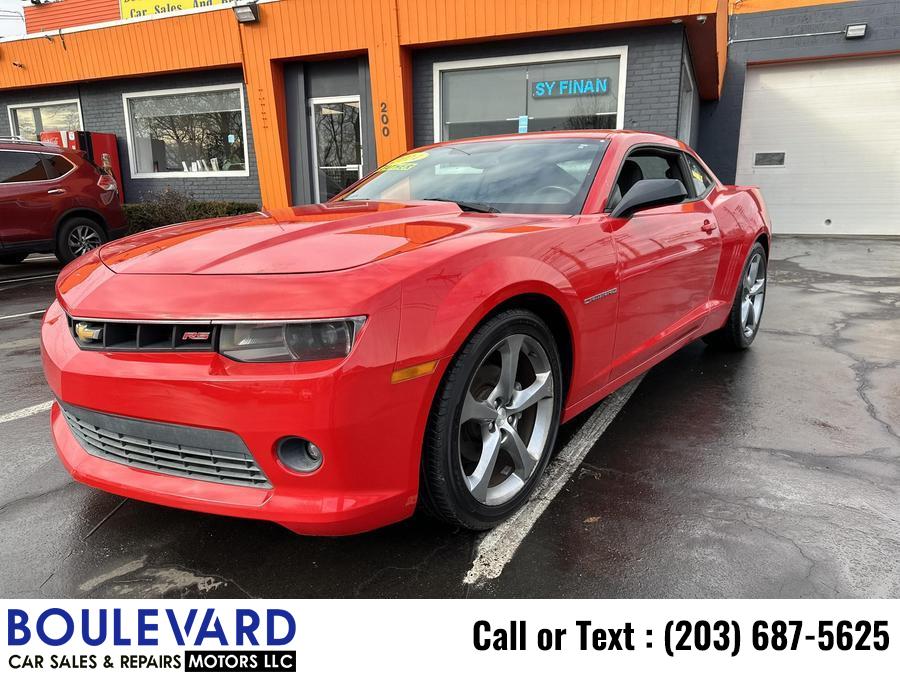 2014 Chevrolet Camaro LT Coupe 2D, available for sale in New Haven, Connecticut | Boulevard Motors LLC. New Haven, Connecticut 2014 Chevrolet Camaro LT Coupe 2D, available for sale in New Haven, Connecticut | Boulevard Motors LLC. New Haven, Connecticut
