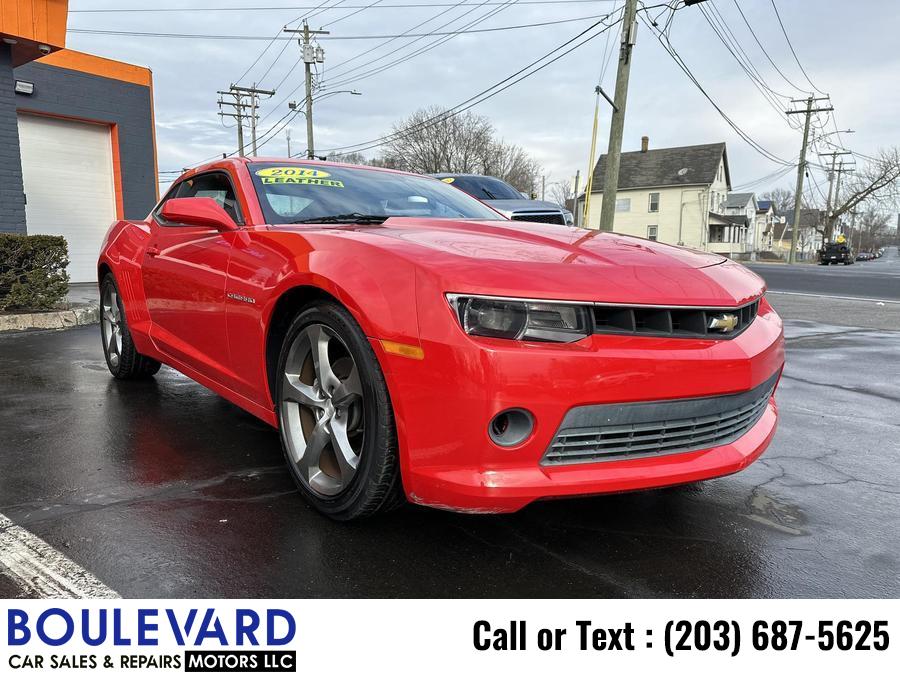 2014 Chevrolet Camaro LT Coupe 2D, available for sale in New Haven, Connecticut | Boulevard Motors LLC. New Haven, Connecticut