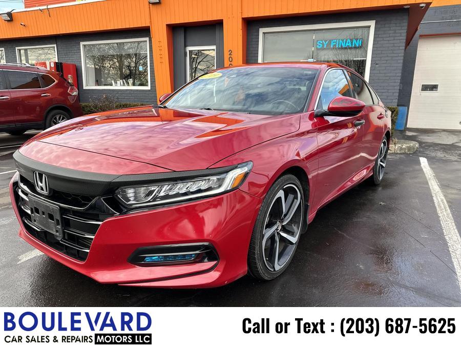 2019 Honda Accord Sport Sedan 4D, available for sale in New Haven, Connecticut | Boulevard Motors LLC. New Haven, Connecticut 2019 Honda Accord Sport Sedan 4D, available for sale in New Haven, Connecticut | Boulevard Motors LLC. New Haven, Connecticut