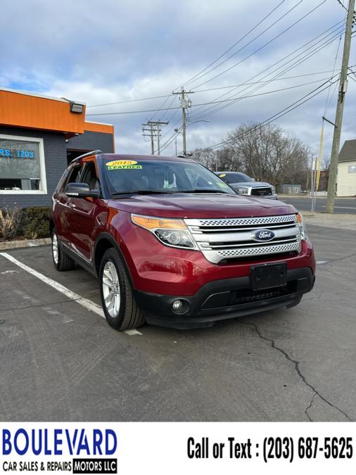 2015 Ford Explorer XLT Sport Utility 4D, available for sale in New Haven, Connecticut | Boulevard Motors LLC. New Haven, Connecticut