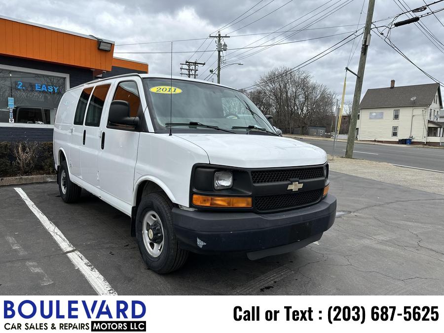 2011 Chevrolet Express 2500 Cargo Van 3D, available for sale in New Haven, Connecticut | Boulevard Motors LLC. New Haven, Connecticut