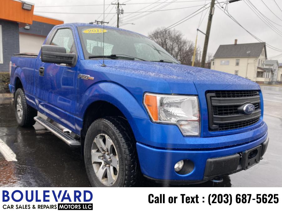 2013 Ford F150 Regular Cab STX Pickup 2D 6 1/2 ft, available for sale in New Haven, Connecticut | Boulevard Motors LLC. New Haven, Connecticut