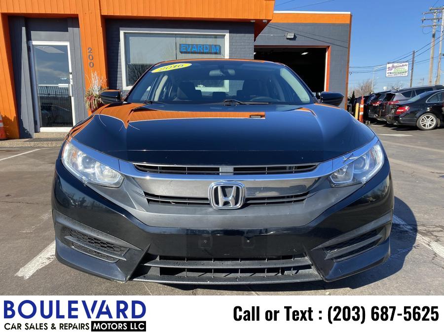 2016 Honda Civic LX Sedan 4D, available for sale in New Haven, Connecticut | Boulevard Motors LLC. New Haven, Connecticut 2016 Honda Civic LX Sedan 4D, available for sale in New Haven, Connecticut | Boulevard Motors LLC. New Haven, Connecticut
