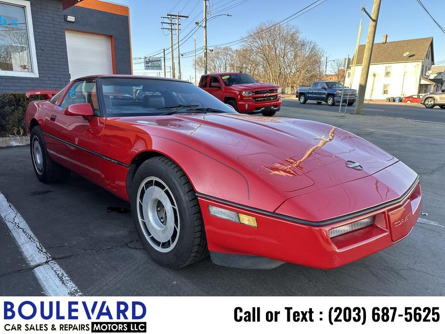 1989 Chevrolet Corvette 2D Coupe, available for sale in New Haven, Connecticut | Boulevard Motors LLC. New Haven, Connecticut