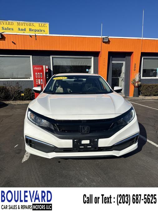 2020 Honda Civic LX Sedan 4D, available for sale in New Haven, Connecticut | Boulevard Motors LLC. New Haven, Connecticut 2020 Honda Civic LX Sedan 4D, available for sale in New Haven, Connecticut | Boulevard Motors LLC. New Haven, Connecticut