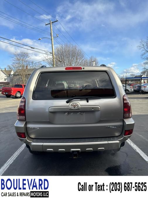 2004 Toyota 4runner SR5 Sport Utility 4D, available for sale in New Haven, Connecticut | Boulevard Motors LLC. New Haven, Connecticut 2004 Toyota 4runner SR5 Sport Utility 4D, available for sale in New Haven, Connecticut | Boulevard Motors LLC. New Haven, Connecticut