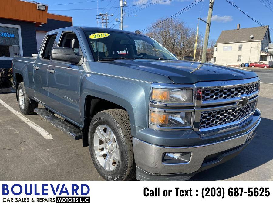 2014 Chevrolet Silverado 1500 Double Cab LT Pickup 4D 6 1/2 ft, available for sale in New Haven, Connecticut | Boulevard Motors LLC. New Haven, Connecticut
