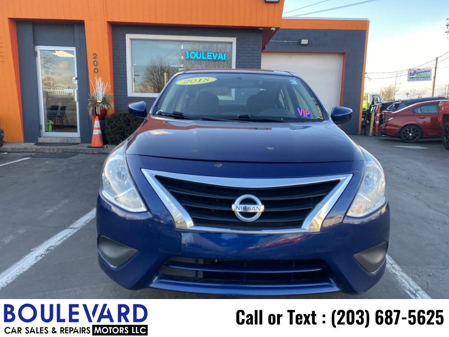 2018 Nissan Versa SV Sedan 4D, available for sale in New Haven, Connecticut | Boulevard Motors LLC. New Haven, Connecticut 2018 Nissan Versa SV Sedan 4D, available for sale in New Haven, Connecticut | Boulevard Motors LLC. New Haven, Connecticut