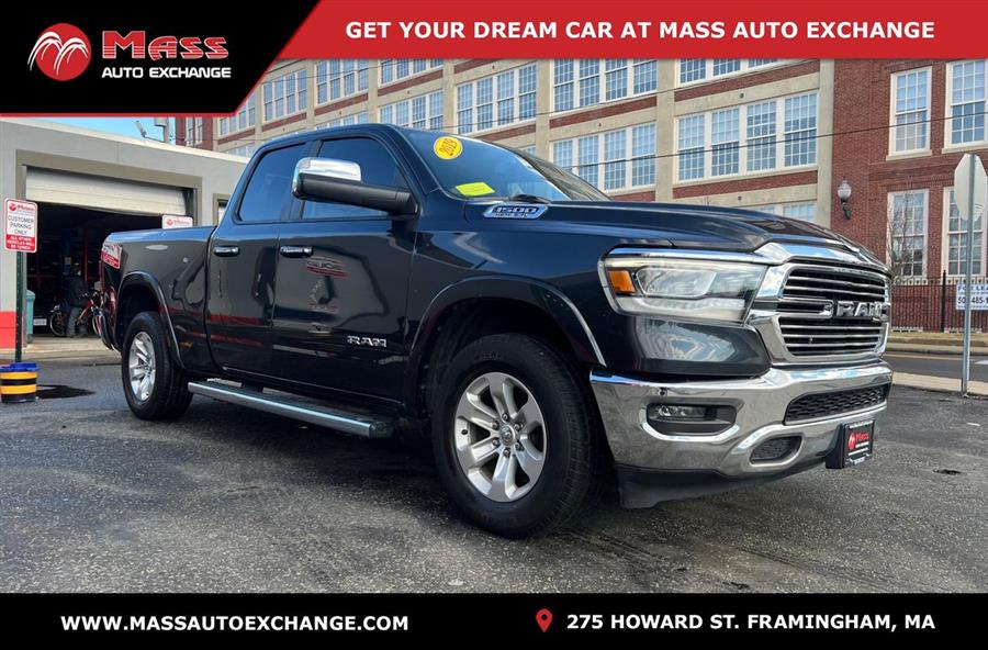 2019 Ram Ram Pickup 1500 Laramie, available for sale in Framingham, Massachusetts | Mass Auto Exchange. Framingham, Massachusetts 2019 Ram Ram Pickup 1500 Laramie, available for sale in Framingham, Massachusetts | Mass Auto Exchange. Framingham, Massachusetts