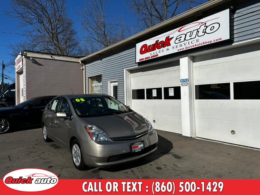 2008 Toyota Prius 5dr HB Base, available for sale in Bristol, Connecticut | Quick Auto LLC. Bristol, Connecticut 2008 Toyota Prius 5dr HB Base, available for sale in Bristol, Connecticut | Quick Auto LLC. Bristol, Connecticut