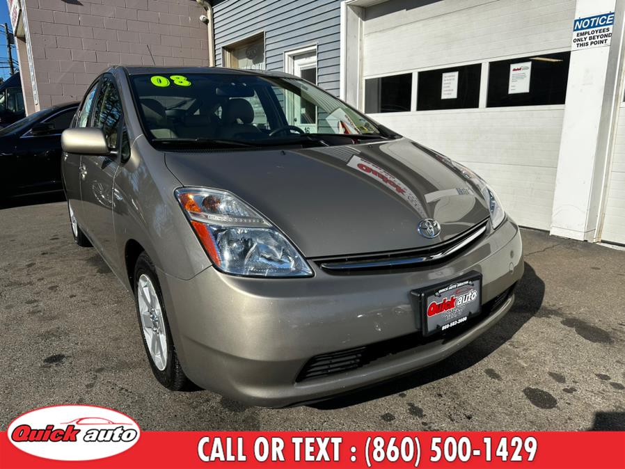 2008 Toyota Prius 5dr HB Base, available for sale in Bristol, Connecticut | Quick Auto LLC. Bristol, Connecticut 2008 Toyota Prius 5dr HB Base, available for sale in Bristol, Connecticut | Quick Auto LLC. Bristol, Connecticut